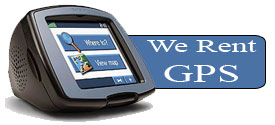 We Rent GPS Navigation System